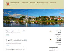 Tablet Screenshot of frymburk.info